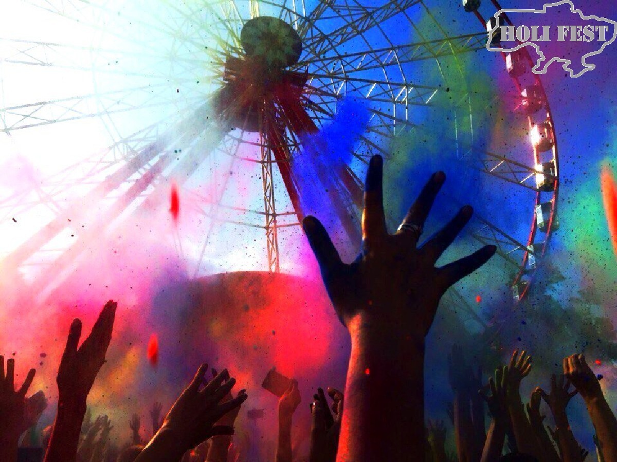 Зустрічайте! Свято фарб "HoliPark 2018" з Фарбами Холі від Holi Fest! 