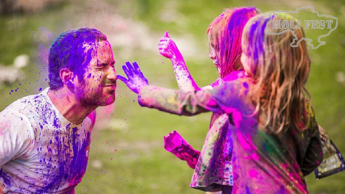 Яркий праздник Holi Fest ко Дню защиты детей ! 