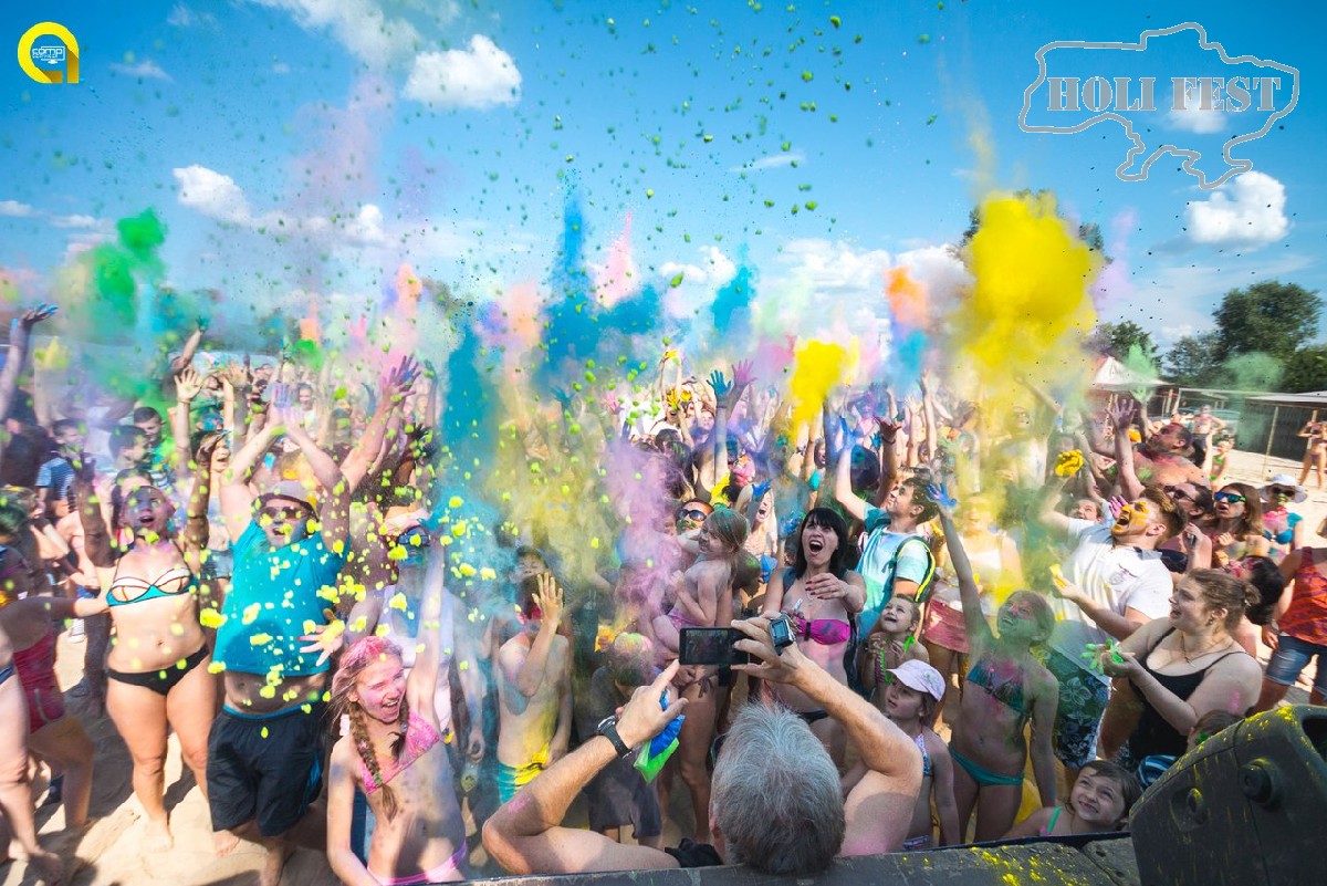 Holi Fest с красками Холи на Ивана Купала!